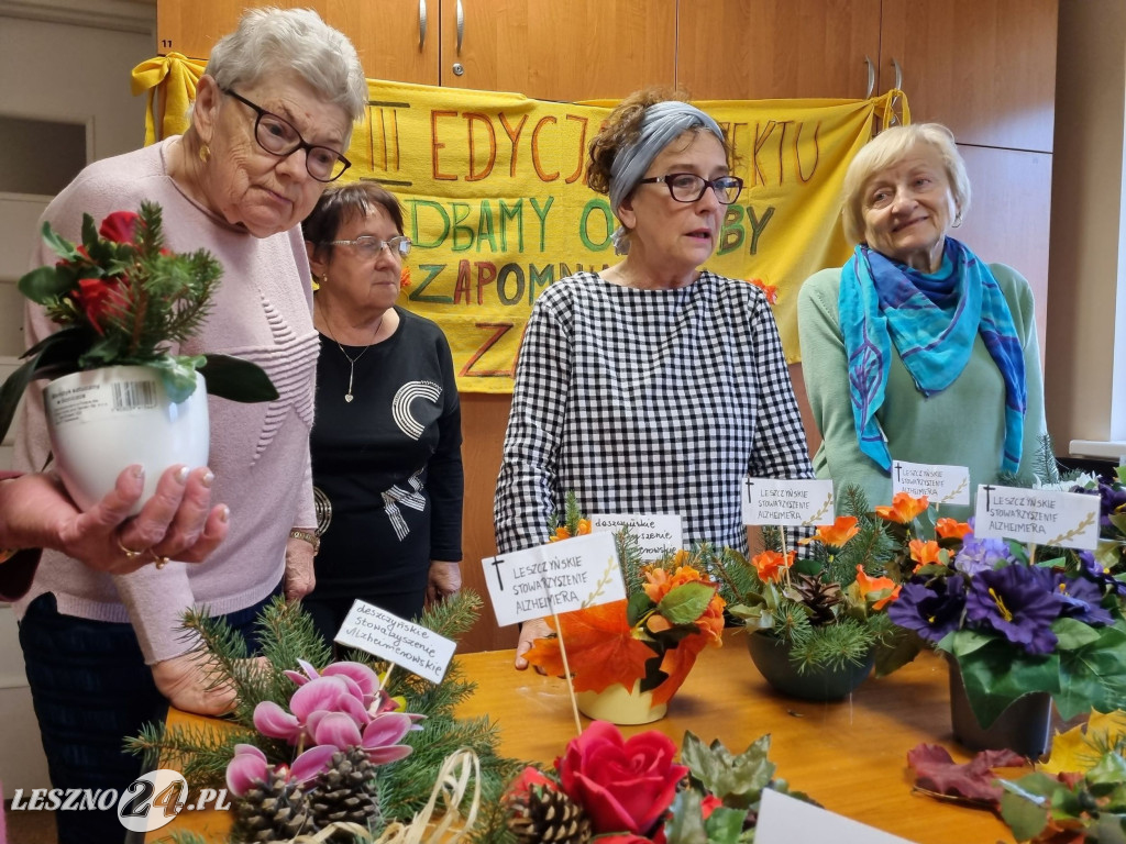 Stowarzyszenie Chorych na Alzheimera - wiązanki na groby