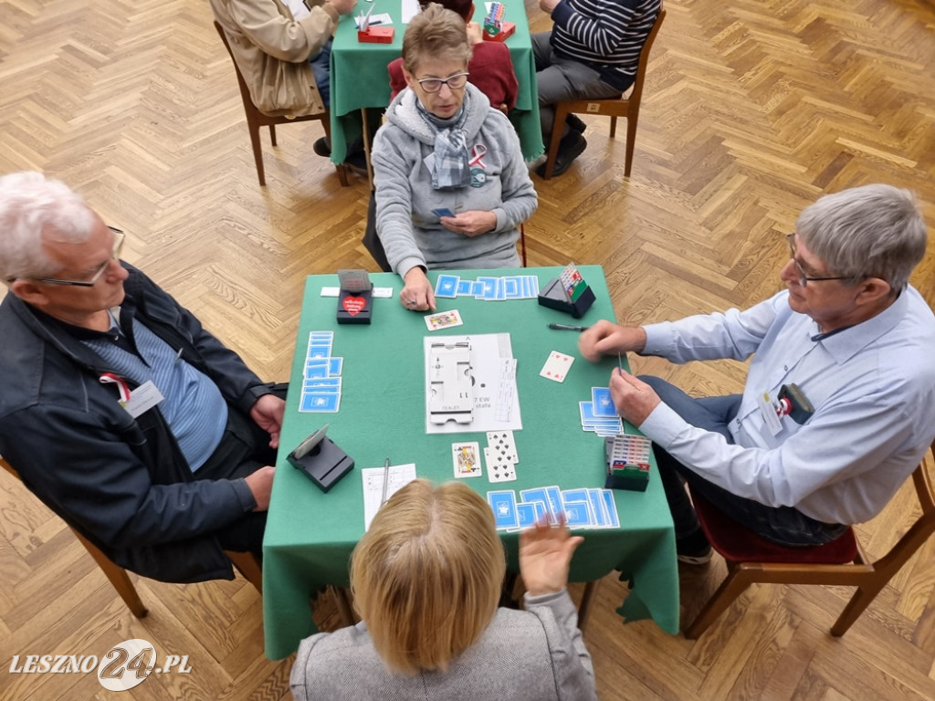 Turniej Brydża Sportowego UTW w Lesznie