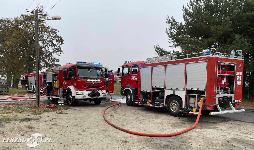 Pożar gospody na Ranczo Smyczyna