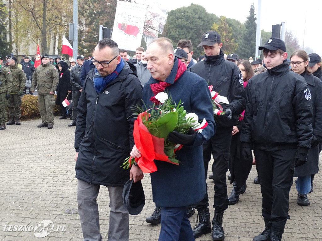 Święto Niepodległości w Lesznie, 11.11.2024