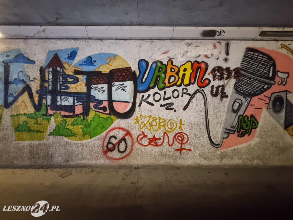 Przejście pod Al. Konstutucji 3 Maja w Lesznie