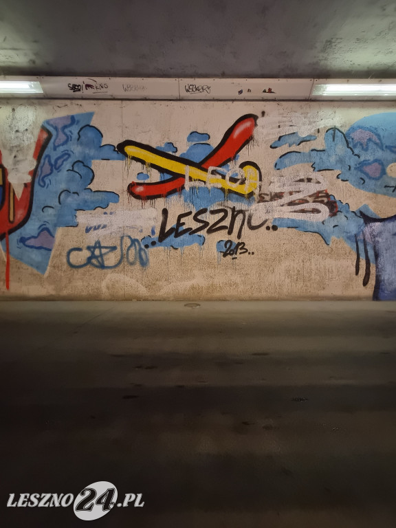 Przejście pod Al. Konstutucji 3 Maja w Lesznie