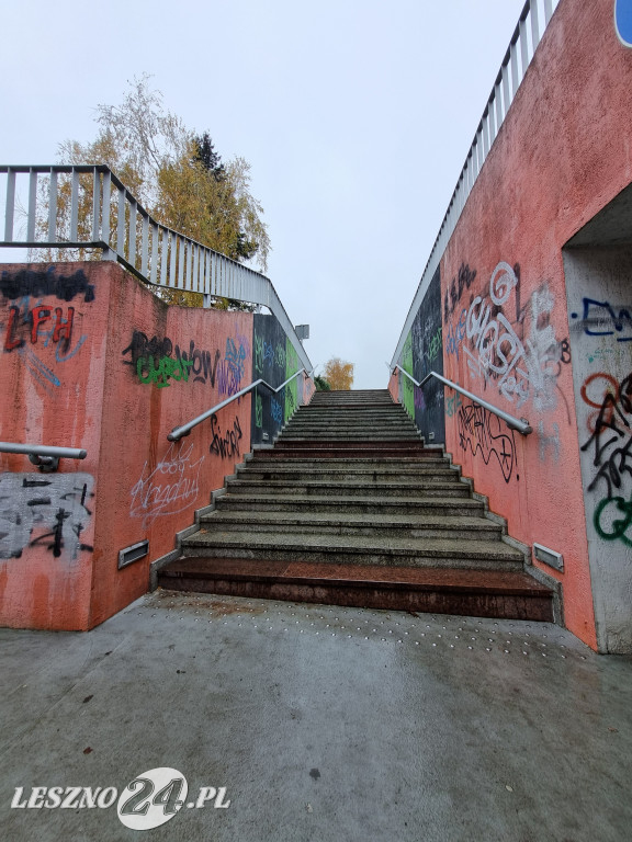 Przejście pod Al. Konstutucji 3 Maja w Lesznie