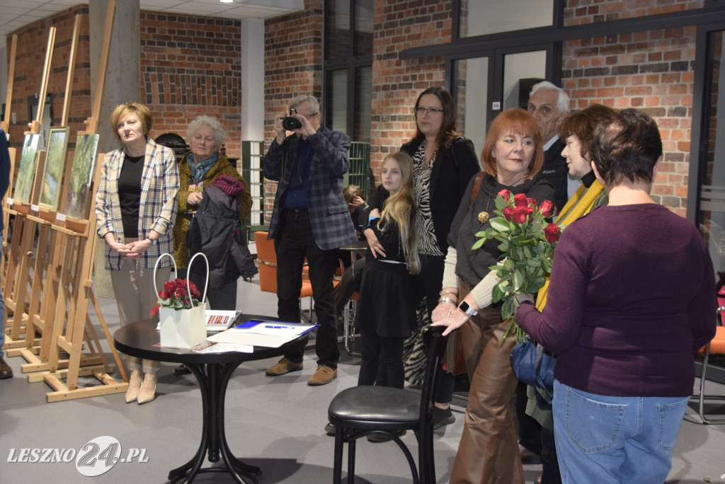 Poplenerowa wystawa prac słuchaczy UTW