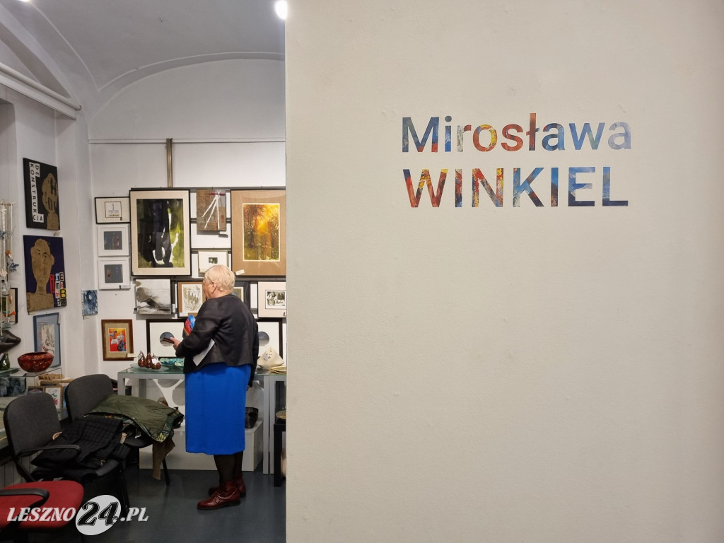 Wystawa malarstwa Mirosławy Winkiel