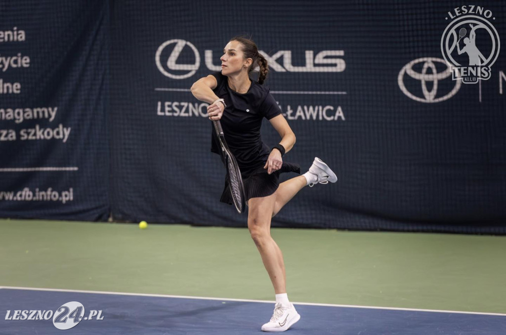 Panie na kortach Leszno Tenis Klubu