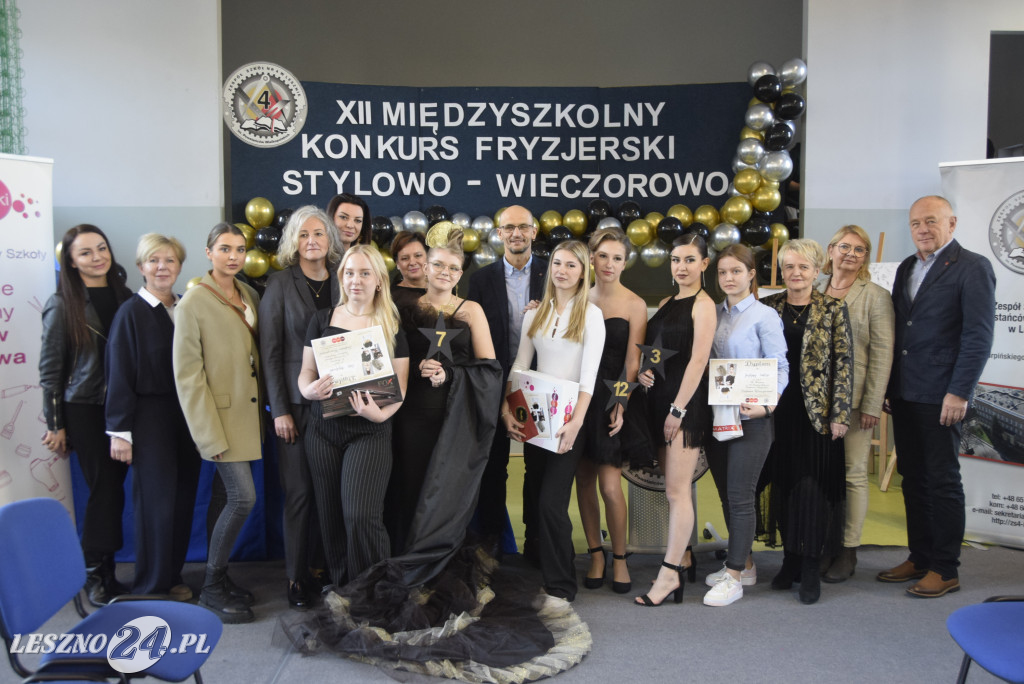 XII Międzyszkolny Konkurs Fryzjerski - Leszno 2024