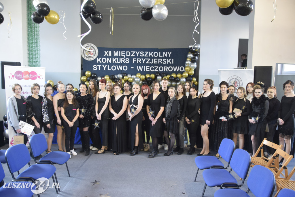 XII Międzyszkolny Konkurs Fryzjerski - Leszno 2024