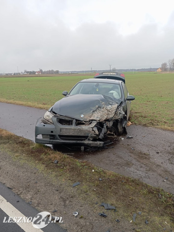 Dwie kolizje w gminie Włoszakowice
