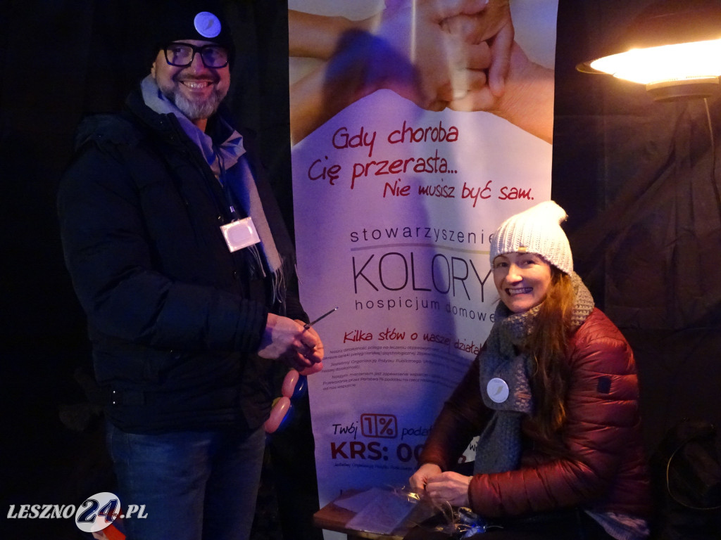 Rozświetlenie choinki na Rynku w Lesznie