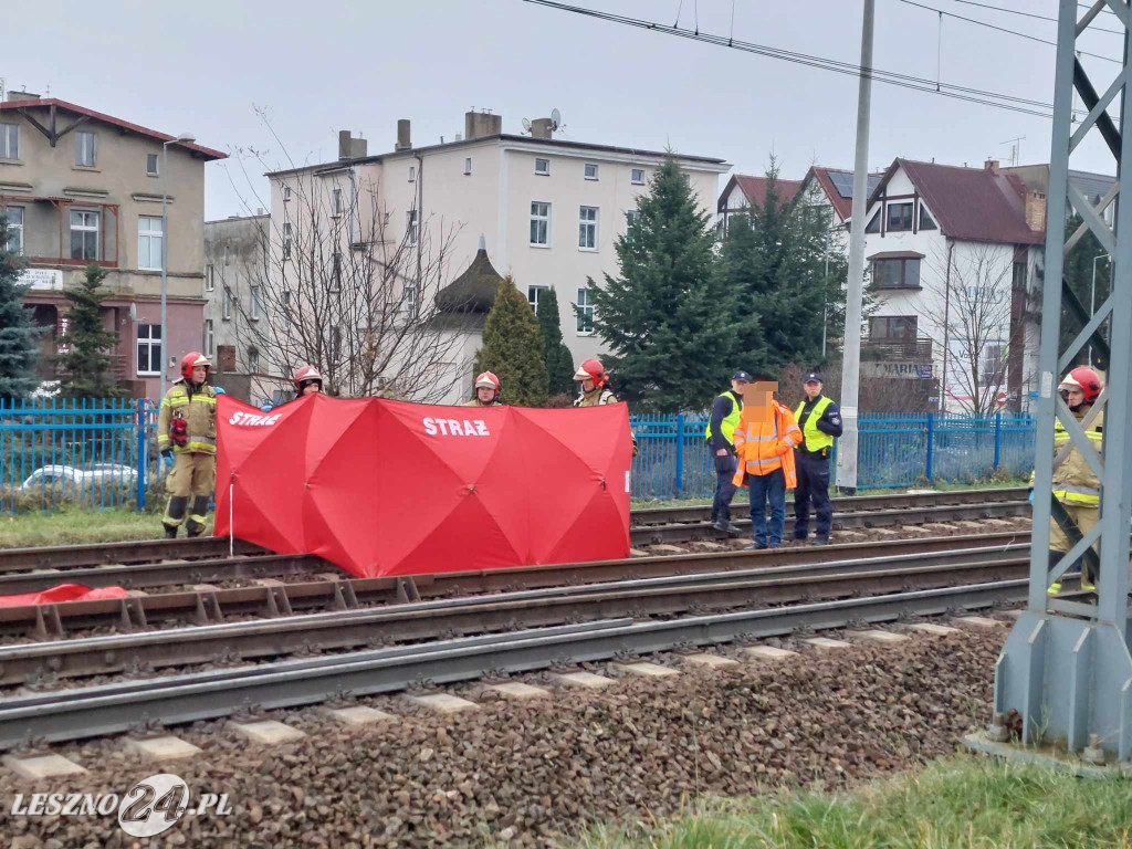 Mężczyzna zginął pod kołami pociągu
