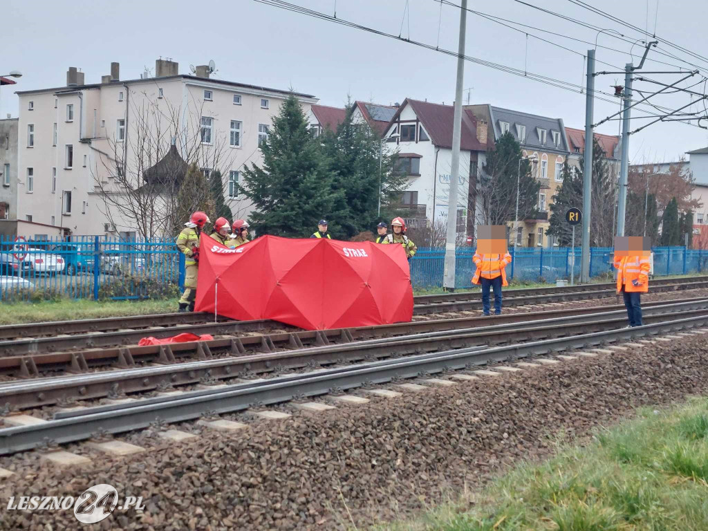 Mężczyzna zginął pod kołami pociągu