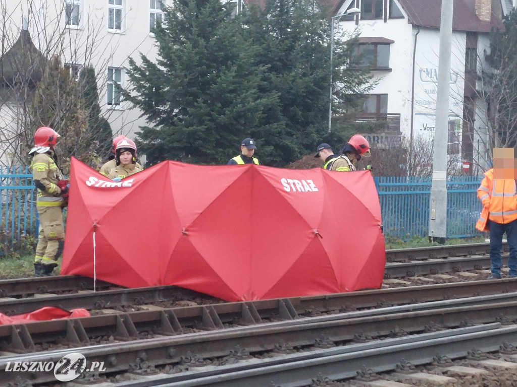 Mężczyzna zginął pod kołami pociągu