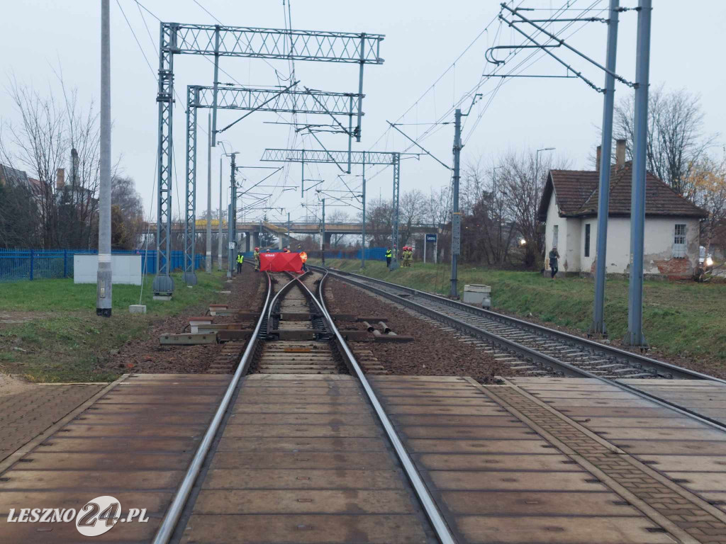 Mężczyzna zginął pod kołami pociągu