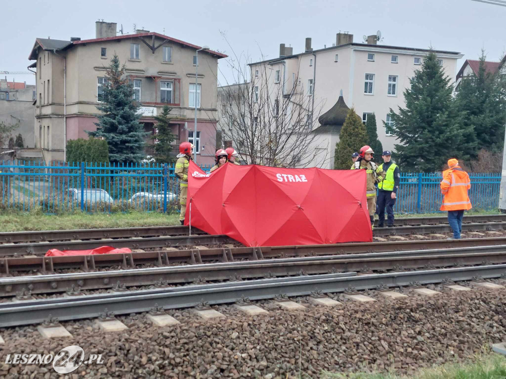 Mężczyzna zginął pod kołami pociągu