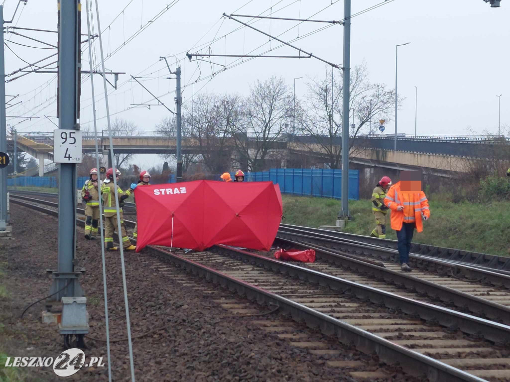 Mężczyzna zginął pod kołami pociągu