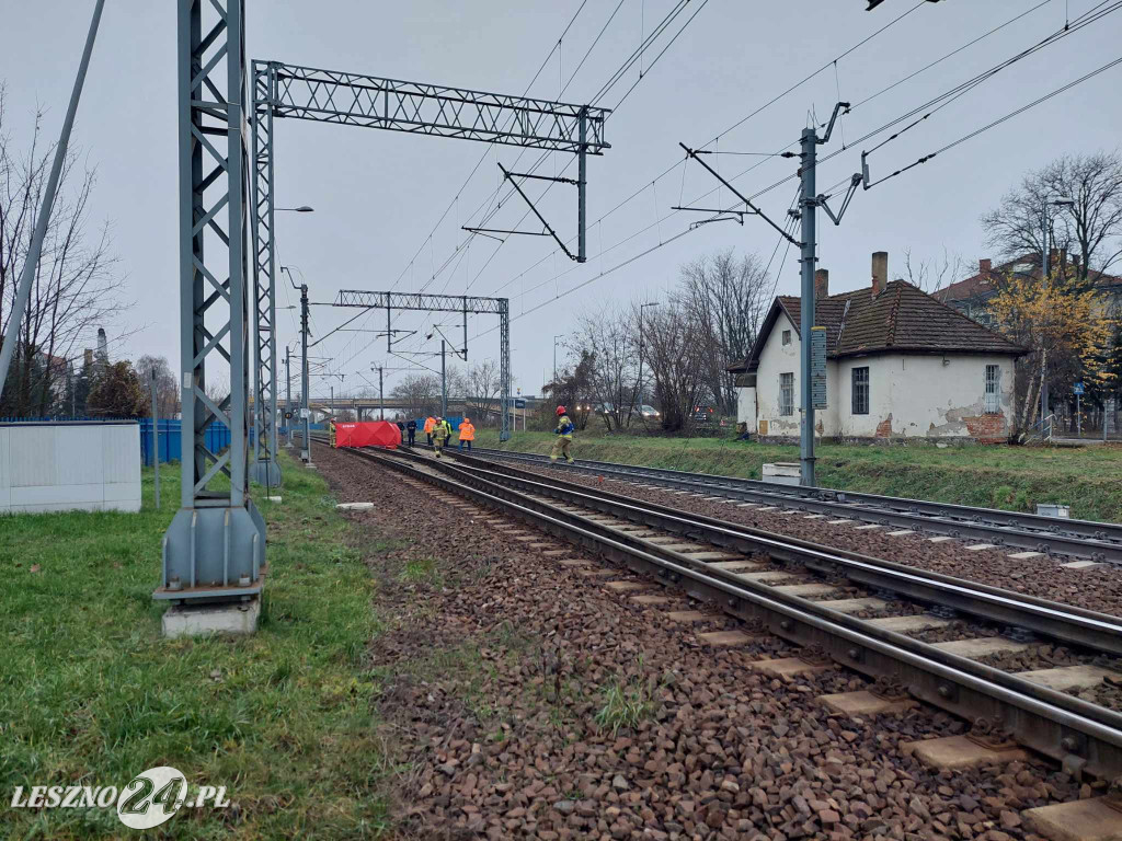 Mężczyzna zginął pod kołami pociągu