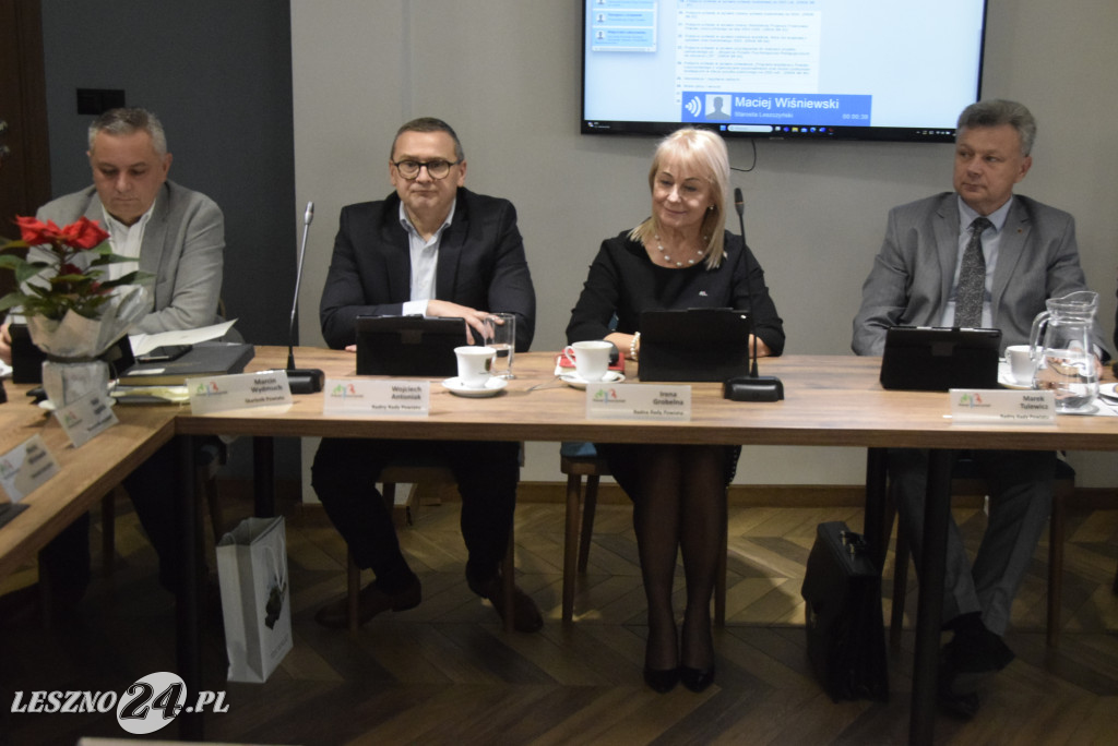 Sesja budżetowa Rady Powiatu Leszczyńskiego
