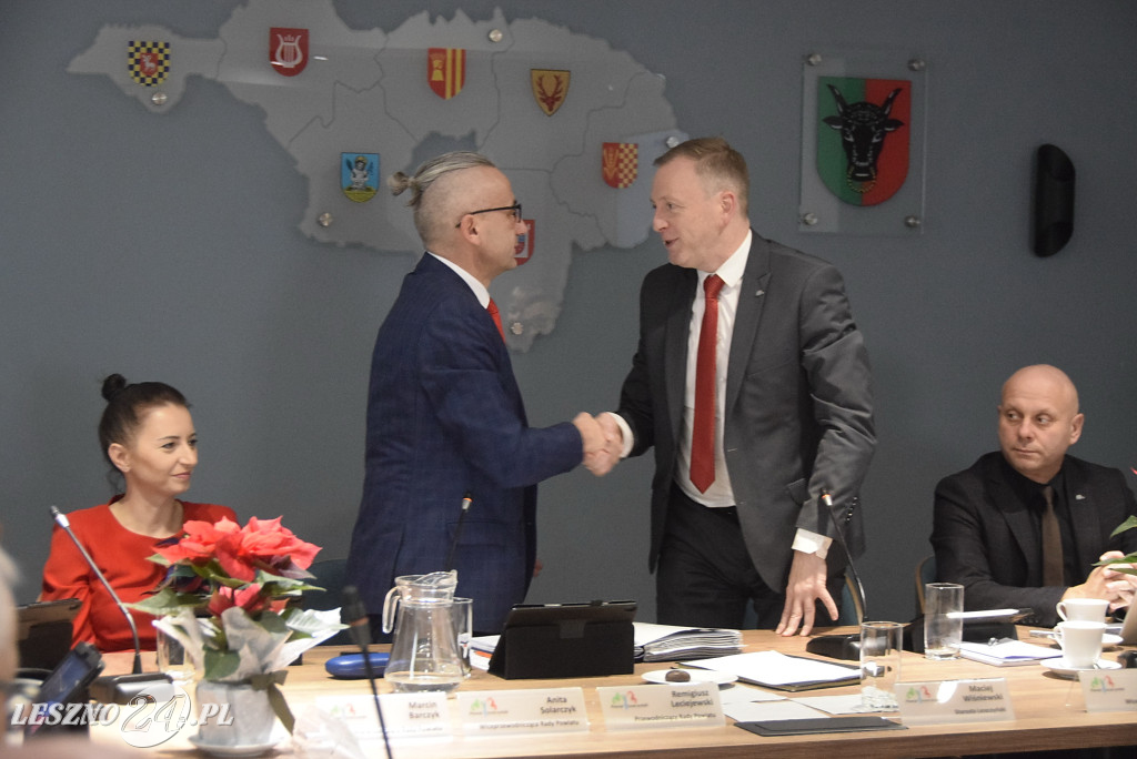 Sesja budżetowa Rady Powiatu Leszczyńskiego