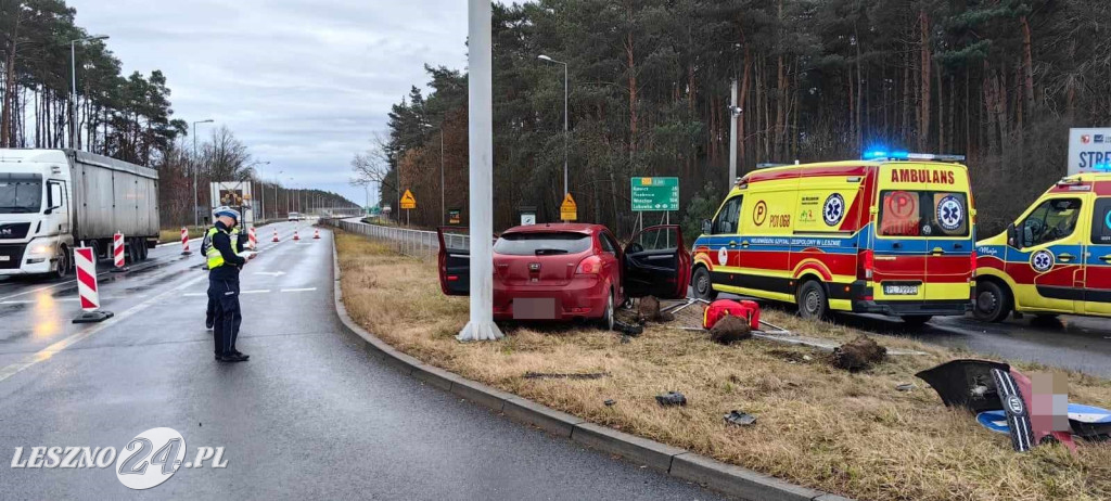 Zderzenie dwóch osobówek