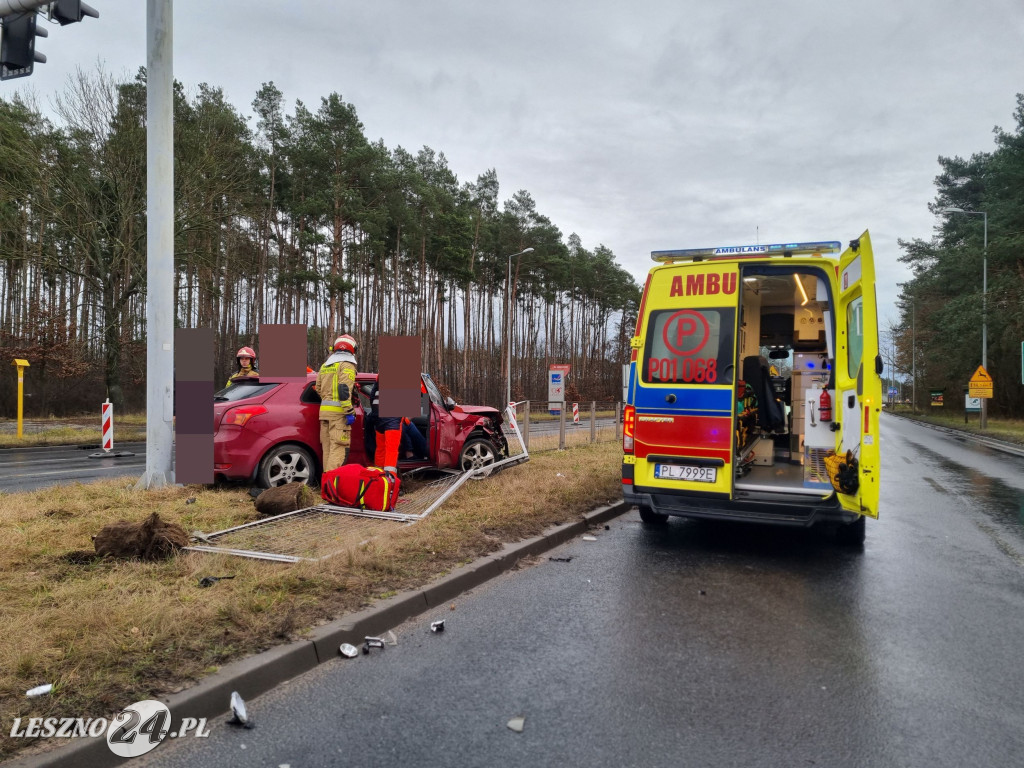 Zderzenie dwóch osobówek