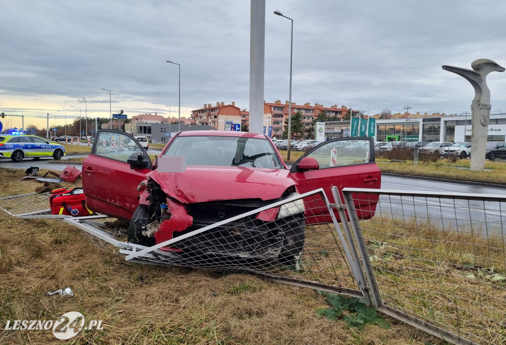 Zderzenie dwóch osobówek