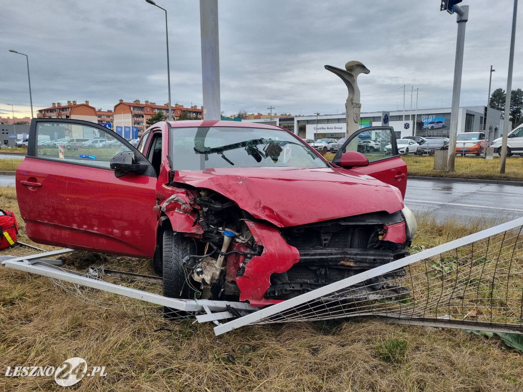 Zderzenie dwóch osobówek