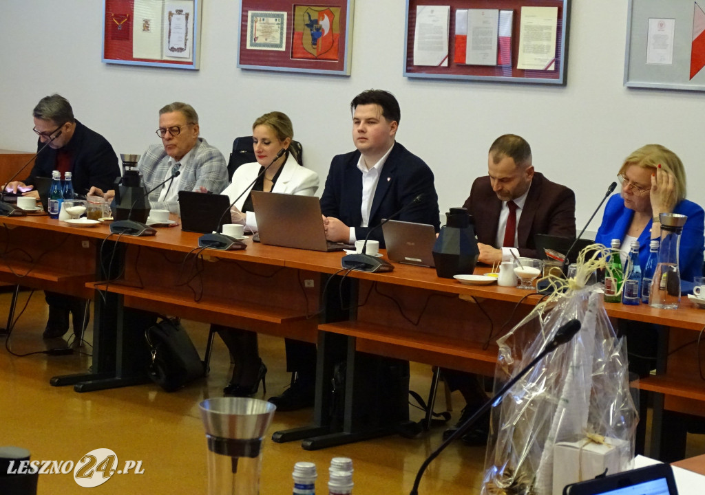 Sesja budżetowa Rady Miejskiej Leszna 2024