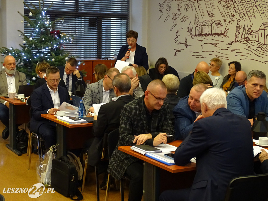 Sesja budżetowa Rady Miejskiej Leszna 2024