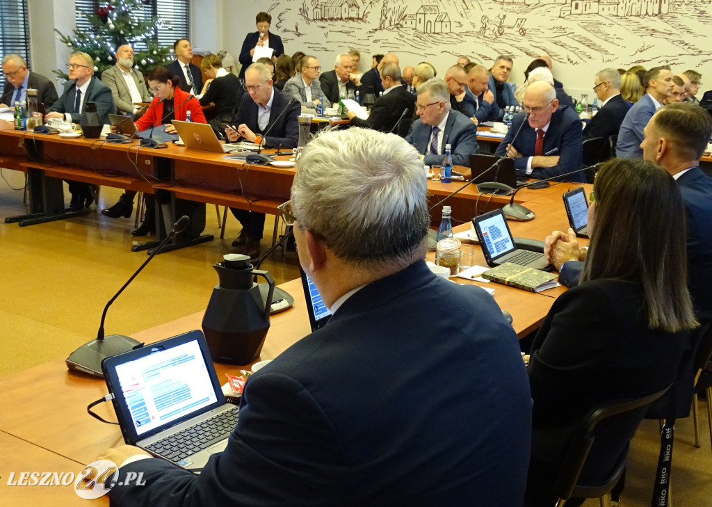 Sesja budżetowa Rady Miejskiej Leszna 2024