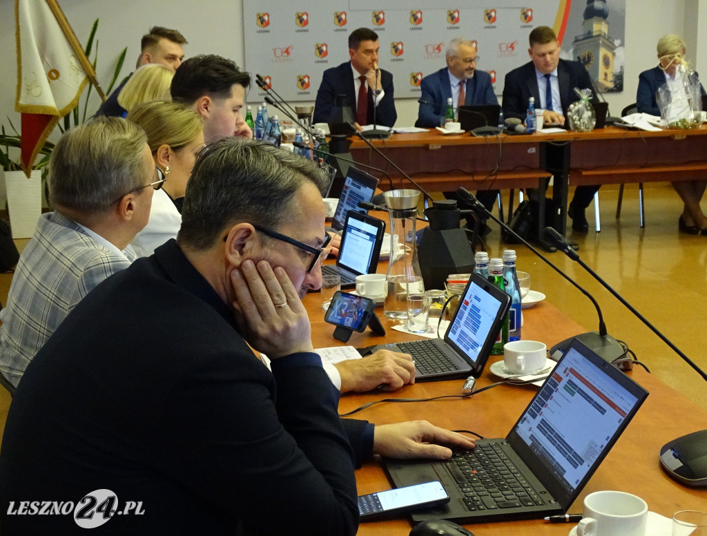 Sesja budżetowa Rady Miejskiej Leszna 2024