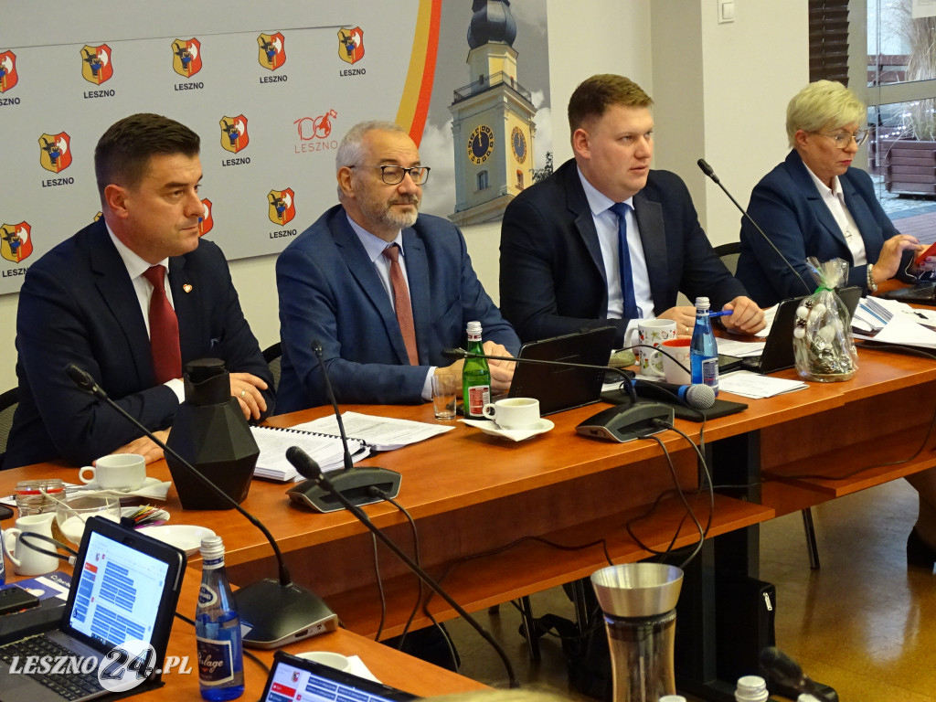 Sesja budżetowa Rady Miejskiej Leszna 2024