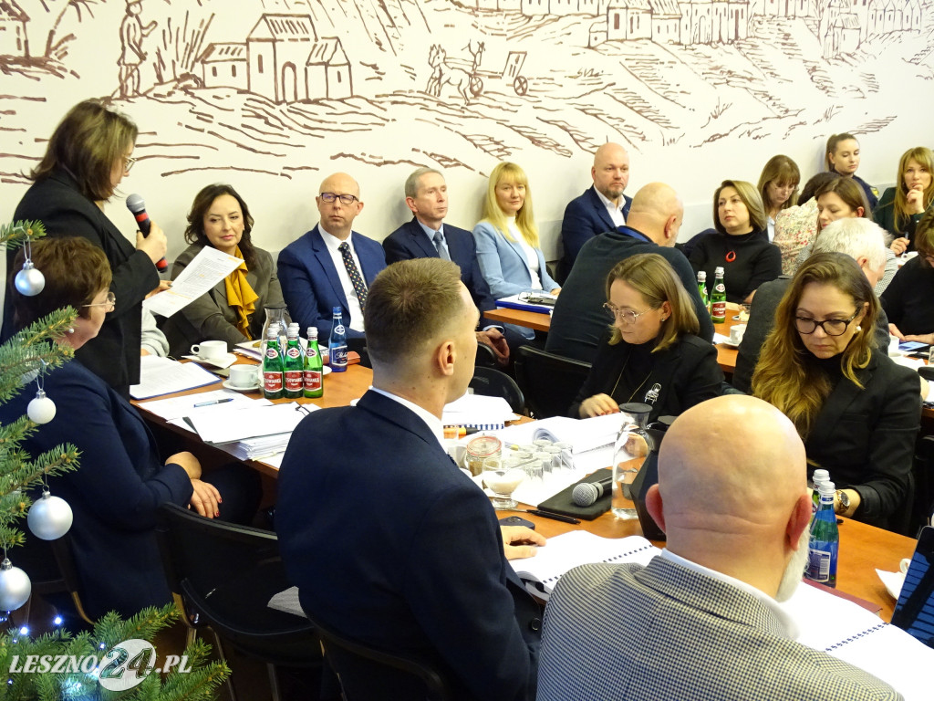 Sesja budżetowa Rady Miejskiej Leszna 2024