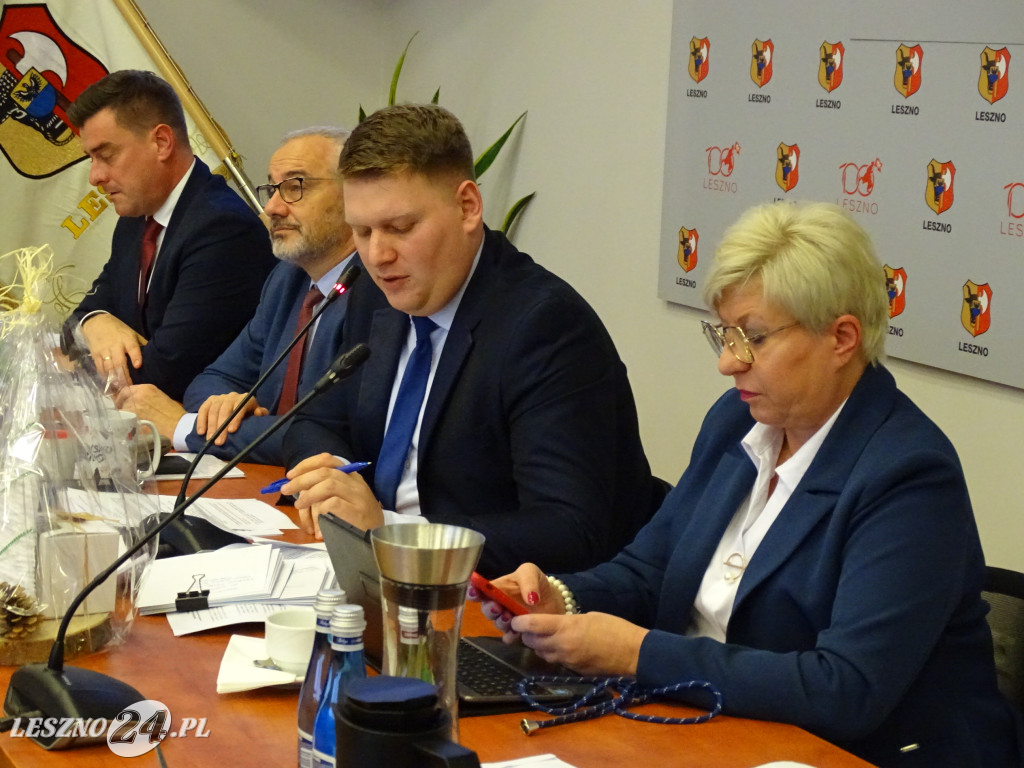 Sesja budżetowa Rady Miejskiej Leszna 2024