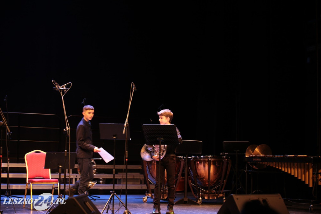 Koncert świąteczny szkoły muzycznej w Lesznie