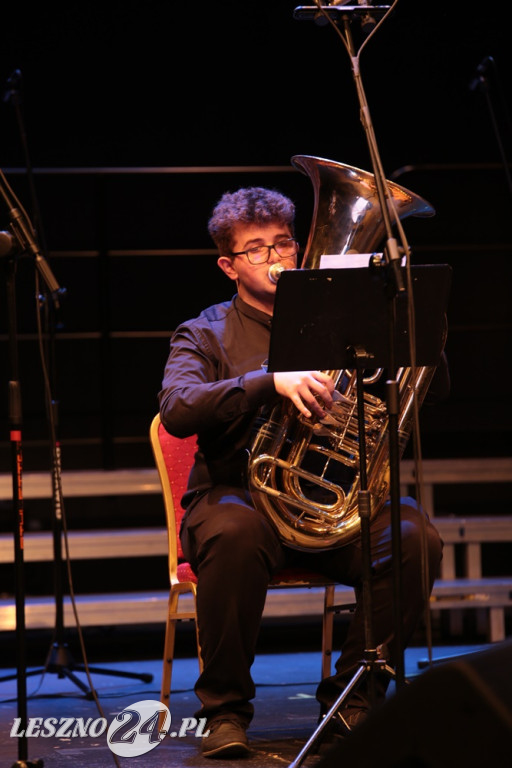 Koncert świąteczny szkoły muzycznej w Lesznie