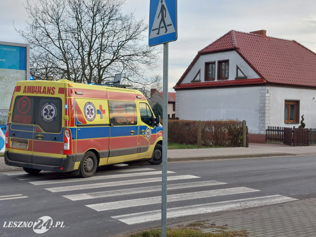 Zderzenie osobówek w Kąkolewie
