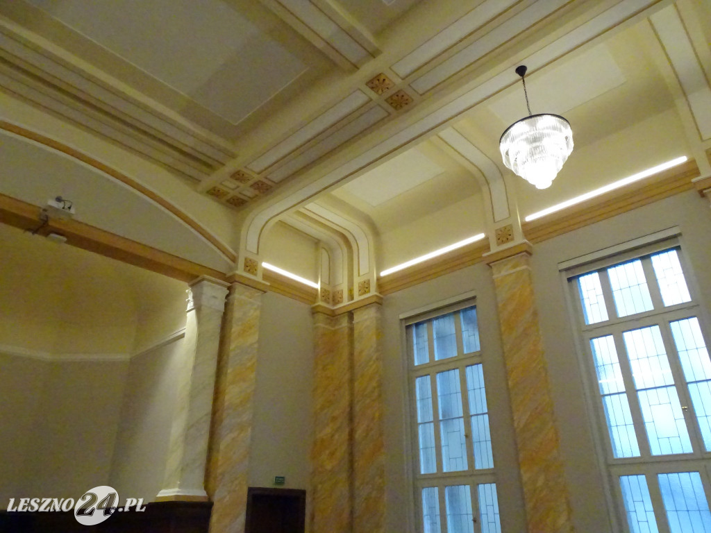 Aula SP nr 1 w Lesznie już po remoncie
