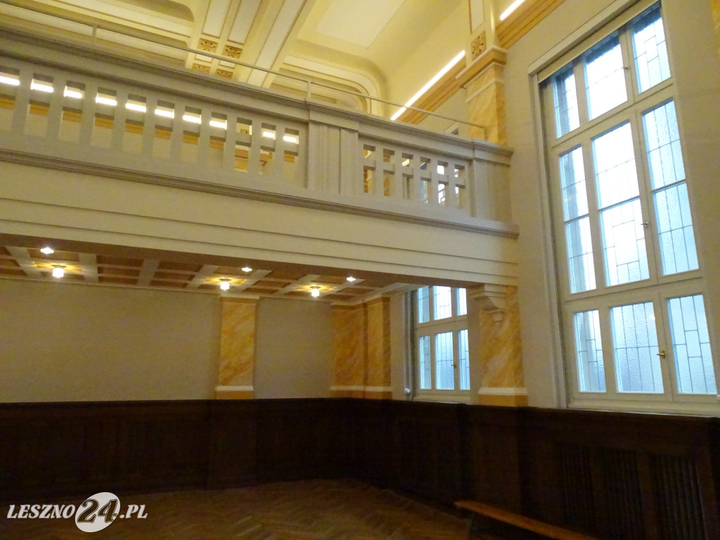 Aula SP nr 1 w Lesznie już po remoncie