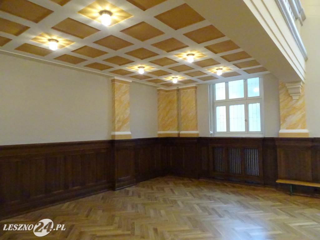 Aula SP nr 1 w Lesznie już po remoncie