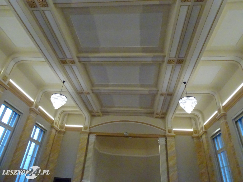 Aula SP nr 1 w Lesznie już po remoncie