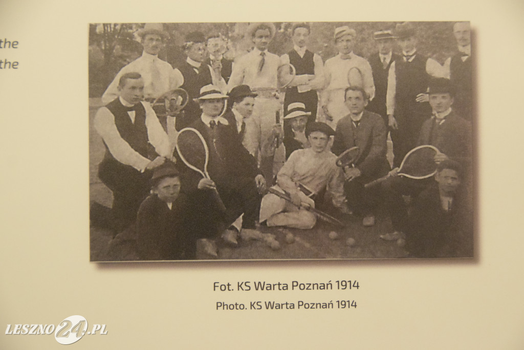 Otwarcie wystawy Historia Tenisa w Lesznie