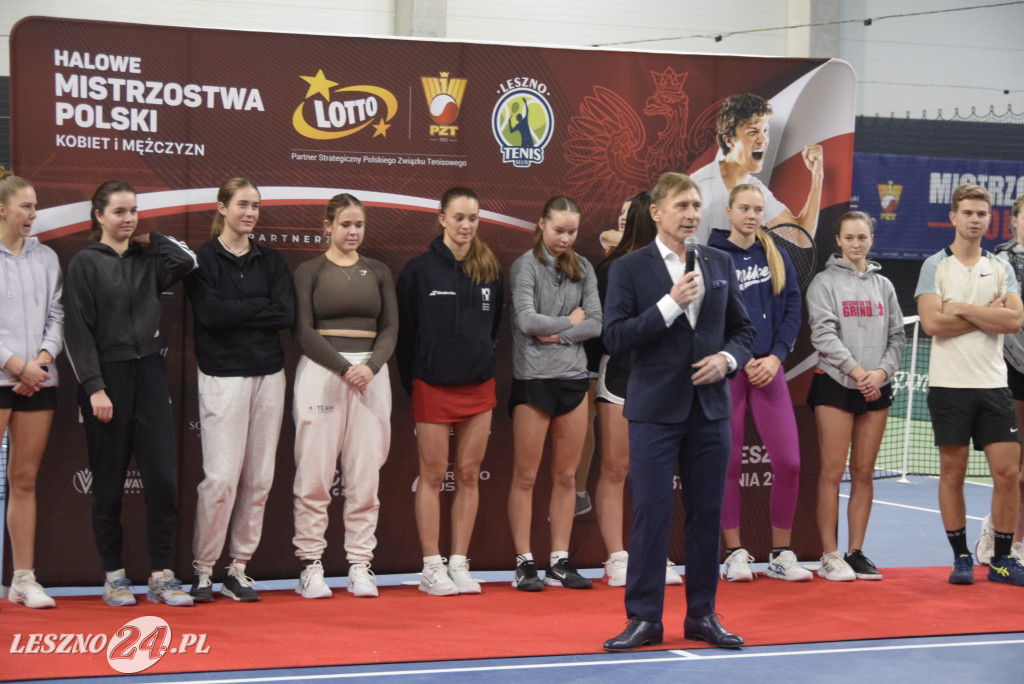 Otwarcie Halowych Mistrzostw Polski w Lesznie