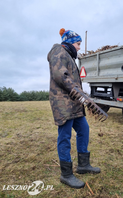 Porządki na zbiorniku Rydzyna