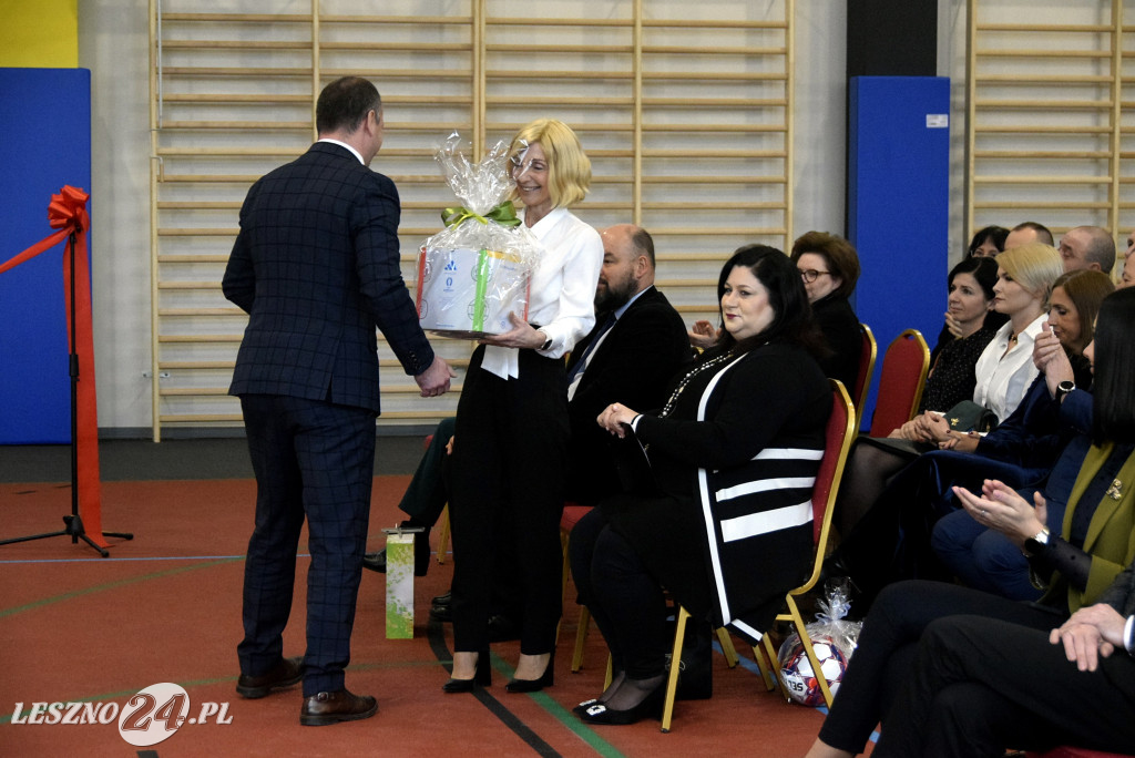 Otwarcie sali sportowej i nowych klas w Goniembicach