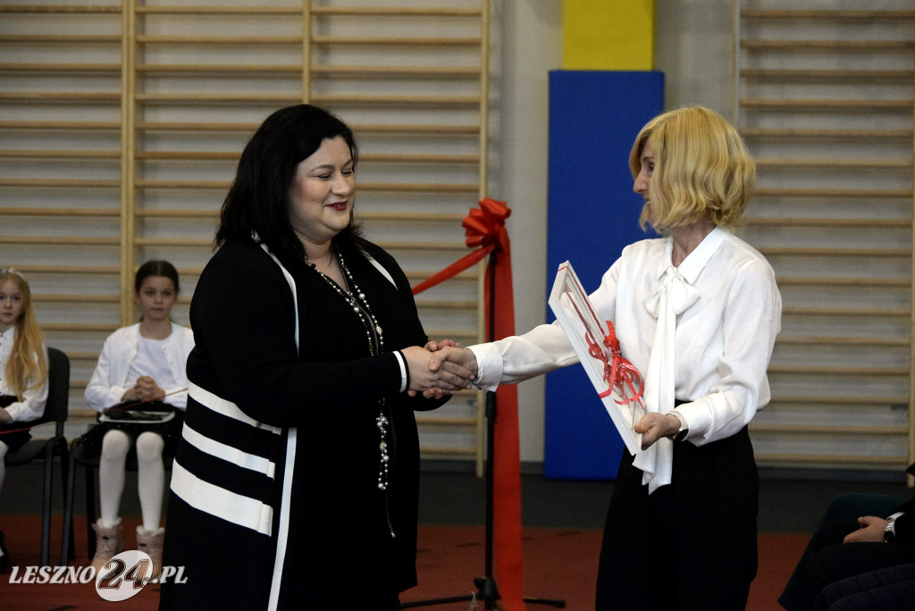 Otwarcie sali sportowej i nowych klas w Goniembicach