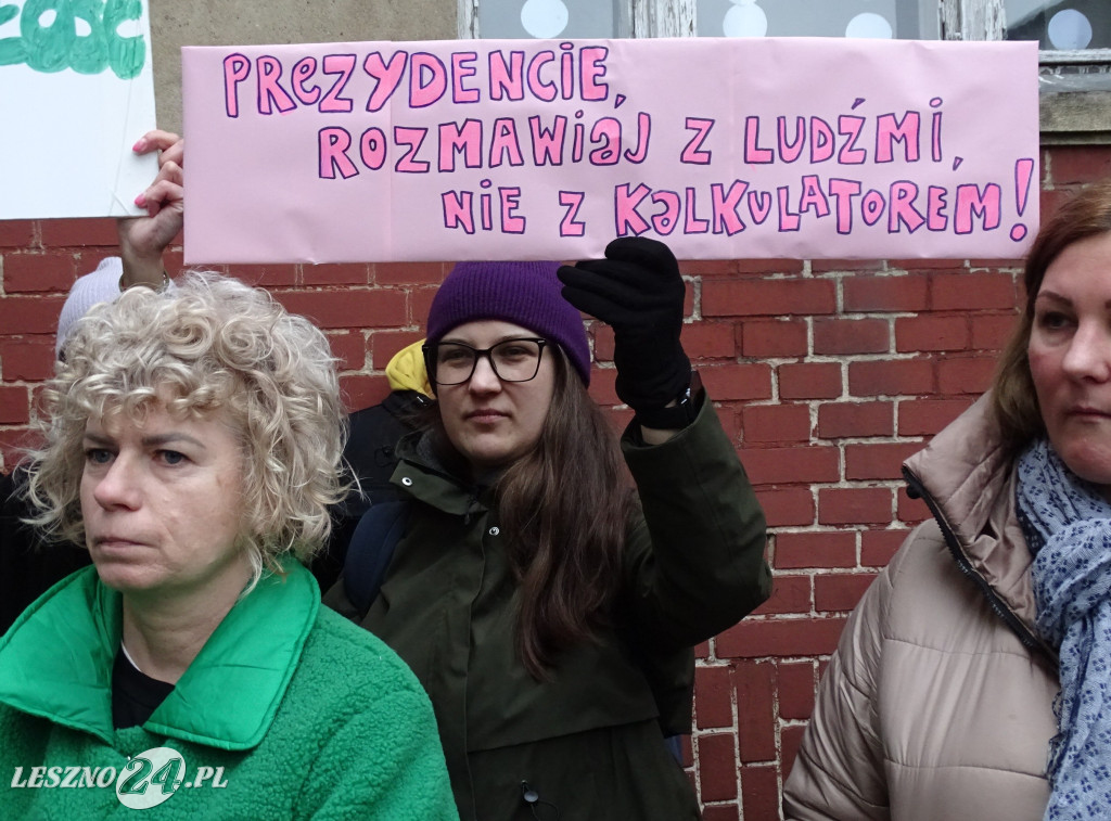 Spotkanie prezydenta z rodzicami w SP 1 w Lesznie