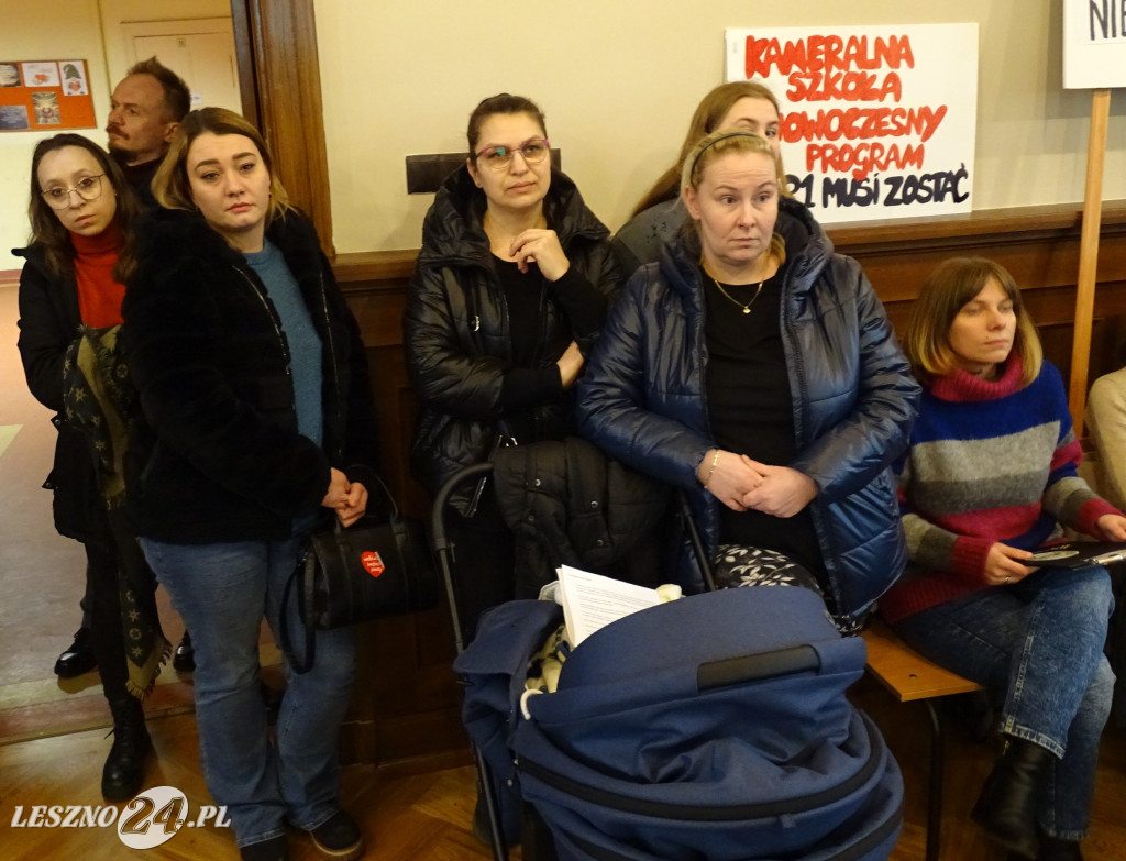 Spotkanie prezydenta z rodzicami w SP 1 w Lesznie