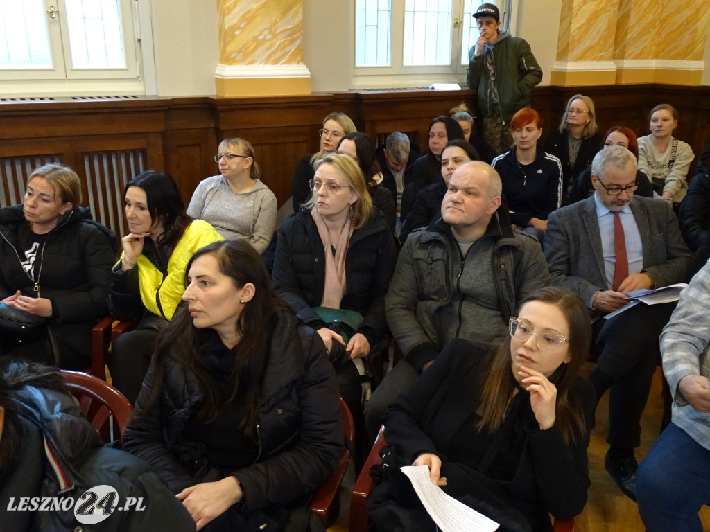 Spotkanie prezydenta z rodzicami w SP 1 w Lesznie