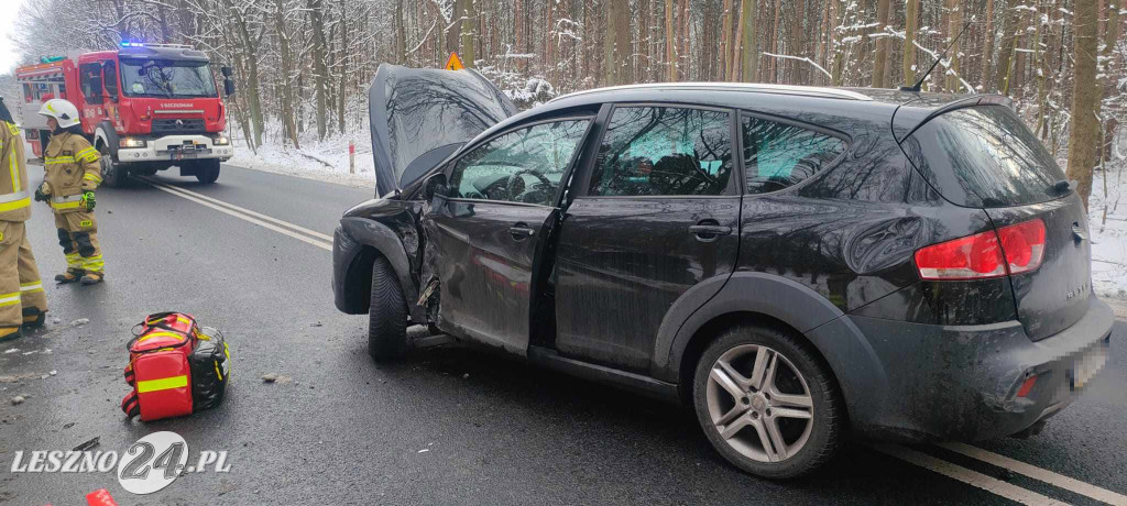 Zderzenie podczas wyprzedzania